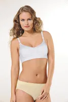 Beyaz Seamless Spor Sütyen NBB 3363 Beyaz