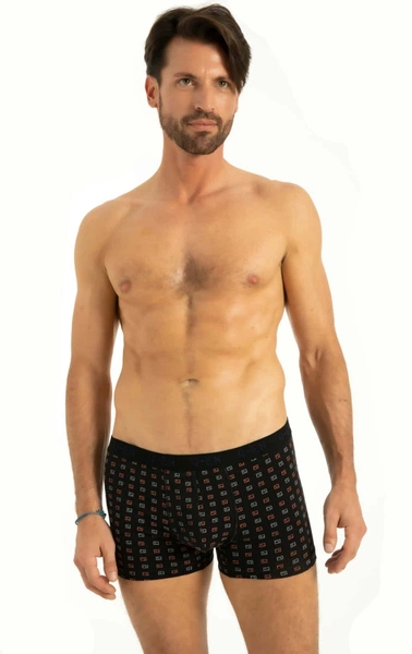 Cotton 3 Lü Baskılı Boxer Q-En 516