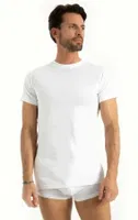 Cotton Amerikan Yaka Atlet Q-En 1003 Beyaz