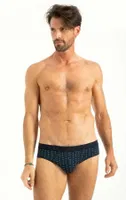 Cotton Baskılı 3 Lü Slip Q-En 523 Asorti
