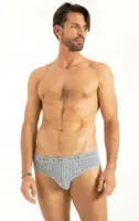 Cotton Baskılı 3 Lü Slip Q-En 523 Asorti detay görünüm