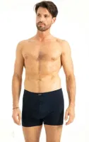Cotton Geçme Bel Boxer Q-En 513 Lacivert detay görünüm