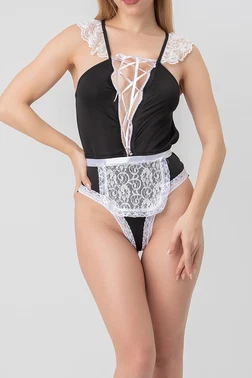 Phevos Dantelli Hizmetçi Kostüm Phevos 012-002218