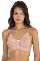 Dantelli Toparlayıcı Sütyen Fabony 3200 Pudra görsel 5