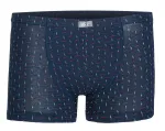 İlke Desenli Modal Boxer 1616 Lacivert