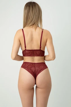 DOREMI Dolgusuz Hazel Dantel Bralet Takım DoReMi 002-001602 - Alternatif Görünüm