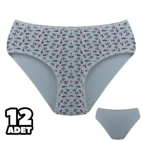 Dondeza Çiçek Desenli Bayan Bato Külot 1Li Dondeza 301-148