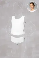 Kız Çocuk Slip  Doreanse 310 Beyaz
