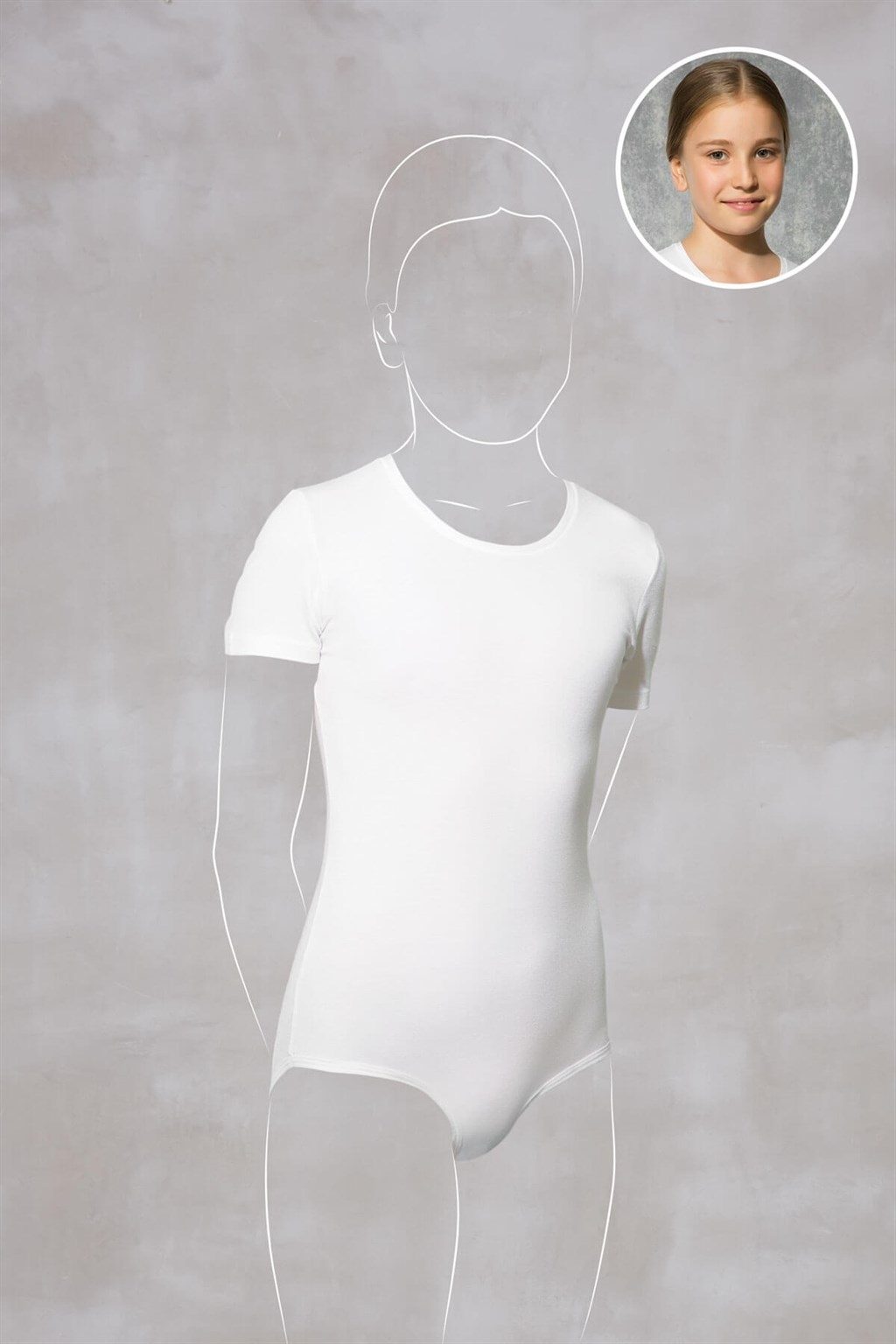 Kız Çocuk Body Suit Doreanse 460
