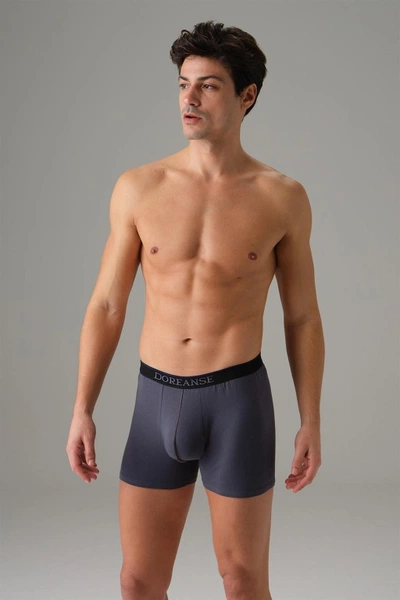Bel Bantlı 3Lü Erkek Boxer Doreanse 1743
