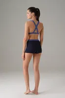 Doreanse Kadın Boxer Modal Şort 8161 Lacivert detay görünüm