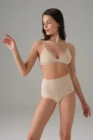 Doreanse Kadın Esnek Fit Yüksek Bel Slip Külot Korse 5980 Ten