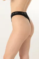 DoReMi Dikişsiz Örme String 002-000801 Siyah görsel 4