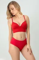 DoReMi Seamless Bralet 002-015286 Kırmızı