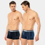 2Li Erkek Likralı Baskılı Boxer Cacharel 1323 Görsel