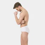 Düz Klasik Erkek Slip 2Li Paket Türen 111 Beyaz farklı açı