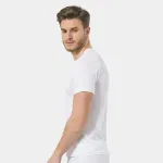 Modal V Yaka Erkek Fanila Türen 182 Beyaz farklı açı