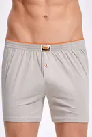 Erkek %100 Pamuk Havlu Bel Boxer İlke 011 Gri Melanj görsel 4