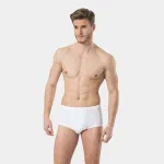 Erkek Ribana Slip Külot Türen 113 Beyaz
