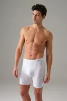 Erkek Torbalı Çift Kumaş Uzun Paça Boxer Doreanse 1740 Beyaz