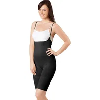 Liza (Layza) Göğsü Açık İzsiz İnce Askılı Paçalı Boy Korse Layza 15006