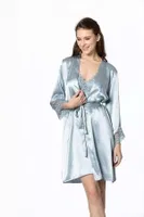 Güpürlü 6Lı Saten Gelin Çeyiz Seti Pierre Cardin 6040 Gri görsel 20