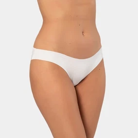 Türen Lazer Kesim Pamuklu Bikini Kadın Külot Türen 907/Beyaz