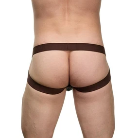 La Blinque La Blinque Erkek  Mavi Leopar Jockstrap String 15728 - Alternatif Görünüm