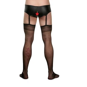 La Blinque La Blinque Erkek Deri Jartiyer  Şort 15757 - Alternatif Görünüm