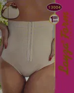 Yüksek Bel Agraflı Kadın Slip Korse Liza 13004 Ten görsel 5