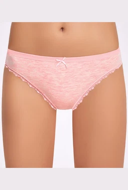 İlke Melanj Dantelli Kadın Bikini 12li Paket İlke 278