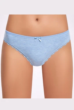 İlke Melanj Dantelli Kadın Bikini 12li Paket İlke 278 - Alternatif Görünüm