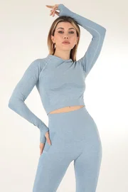 Miorre Miofit Uzun Kollu Kadın Spor Tişört 001-001112