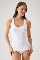 Pierre Cardin 1008 Racerback Sporcu Atlet Beyaz görsel 7