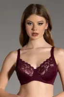 Toparlayıcı Kadın Sütyen New Bra 6000 Bordo görsel 4