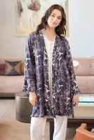 Sabahlıklı Belmando Dokuma Kadın Pijama Takım Bone Club 5532 Bej