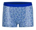Şal Desen Erkek Modal Boxer İlke 1604 Saks detay görünüm