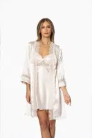 6Lı Saten Gelin Çeyiz Seti Pierre Cardin 6010 Krem görsel 17