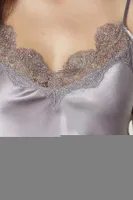 Saten 6Lı Gelin Çeyiz Seti Pierre Cardin 6335 Mor görsel 6