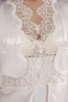 Saten 6Lı Gelin Çeyiz Seti Pierre Cardin 6335 Ekru görsel 30