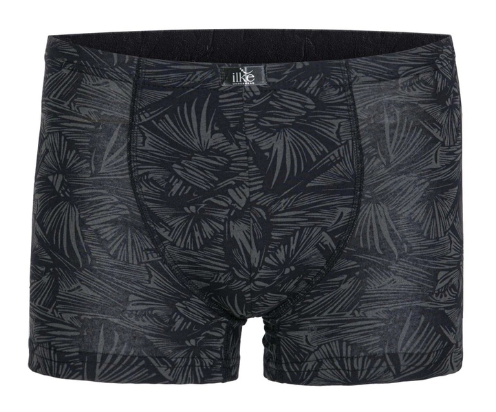 Siyah Desenli İlke Erkek Modal Boxer 1616