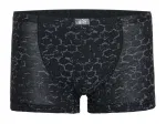 Siyah Desenli Modal Boxer İlke 1616 Siyah