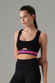 Doreanse Siyah Pencere Detaylı Doreanse Sporcu Sütyeni 5582