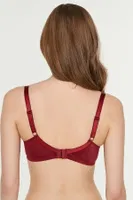 Soft Cup Deteksiz Sütyen New Bra 1790 Bordo görsel 12
