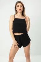 Şortlu Spor Takım DoReMi 002-001290 Siyah görsel 4