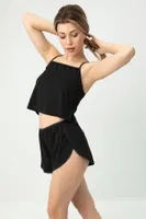 Şortlu Spor Takım DoReMi 002-001290 Siyah görsel 6