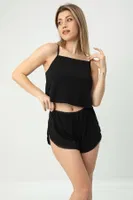 Şortlu Spor Takım DoReMi 002-001290 Siyah görsel 8