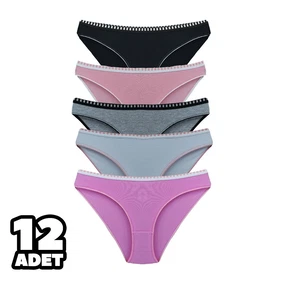 Tutku 12Li Marta Bayan Bikini Külot Tutku 0568 - Alternatif Görünüm