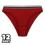 Pırlanta Bikini Külot 12Li Tutku 0746 görsel 4