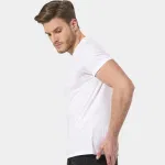 V Yaka Kısa Kollu Wtshirt Havana Tshirt detay görünüm